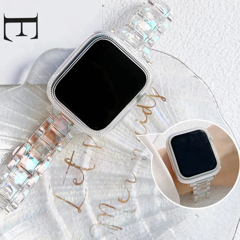 Pulseira + Capa Feminina Zoe para Relógios Apple