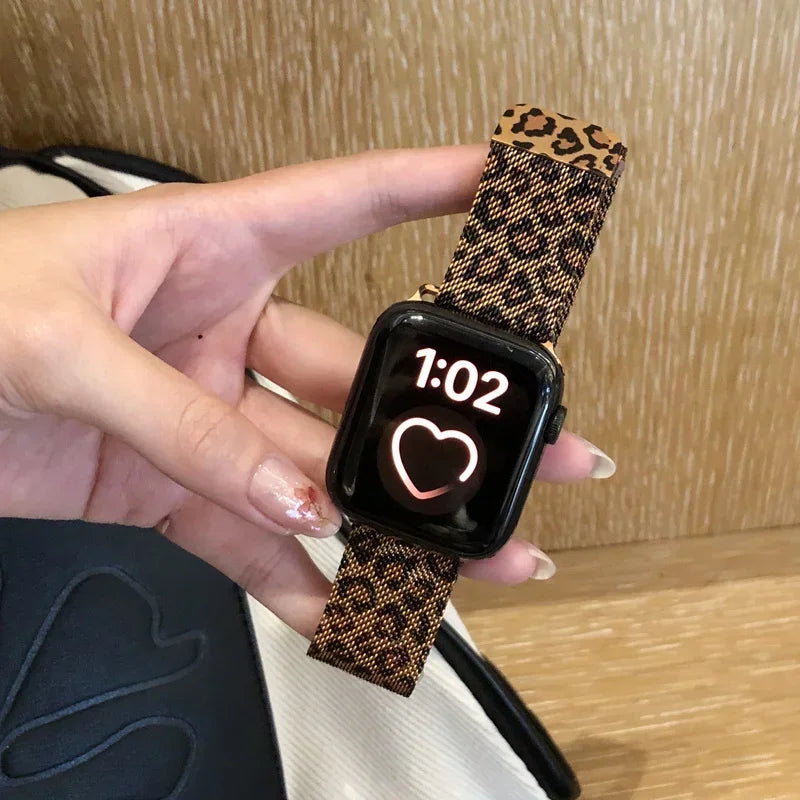 Pulseira Feminina Leona para Relógios Apple